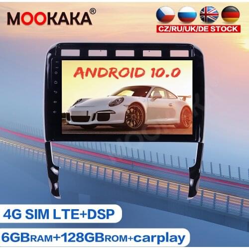 Android 10.0 6G+128GB Car Multimedia Player For Porsche Cayenne 2003 - 2010 Radio Audio Stereo GPS Navigation Head Unit Carplay
