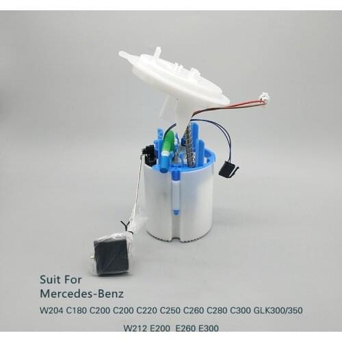 Car Fuel Filter Gasoline pump assembly For Mercedes Benz 2008-2014 W204 C180 C200 C220 C250 C260 C280 C300 GLK300/350 W212 E200