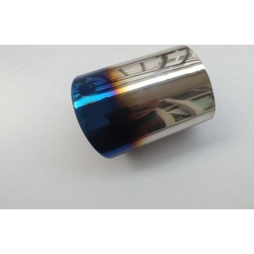 Stainless steel exhaust pipe tail pipe muffler For toyota RAV4 auto accessories 1 pcs NO:Blue