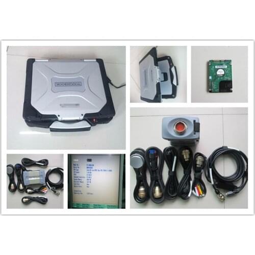 Mb star c3 red pro with software hdd with laptop toughbook cf30 diagnostic tool for cars and trucks ready to use