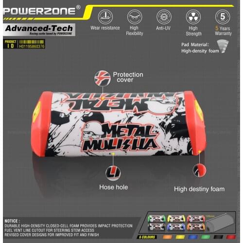 METAL MULISHA V2 Chest Rrotector MX for handlebar pad dirt pit bike stunt motorcycle CRF YZF EXC TTR KLX 200 225 230 250 400 650