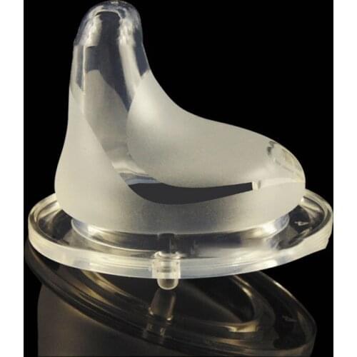 Baby Soft Safety Liquid Silicone Pacifier Duckbill Nipple Natural Flexible Replacement Accessories For Wide Mouth Milk Bottle