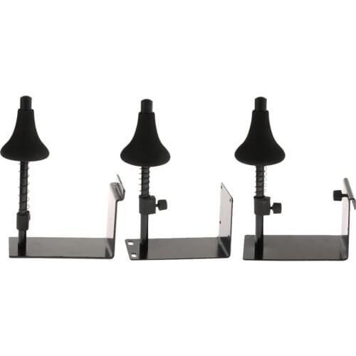 Durable Trumpet Wall Hanger Holder Trumpets Holder Black Brass Instrument Accessory