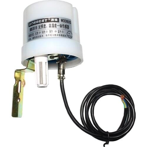 SM5391 Outdoor Temperature, Humidity and Light Sensor Outdoor Probe Waterproof Transmitter Luminance Meter Transmitter