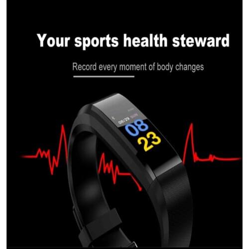 Sport Fitness Tracker Activity Smart Bracelet Band Pedometer Blood Pressure Heart Rate