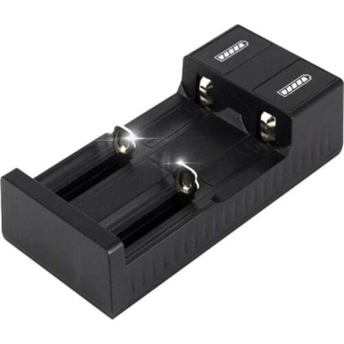 3.7/4.2V USB Charger Universal Dual Slot Lithiums Battery Charger for 18650 26650 14500 16340