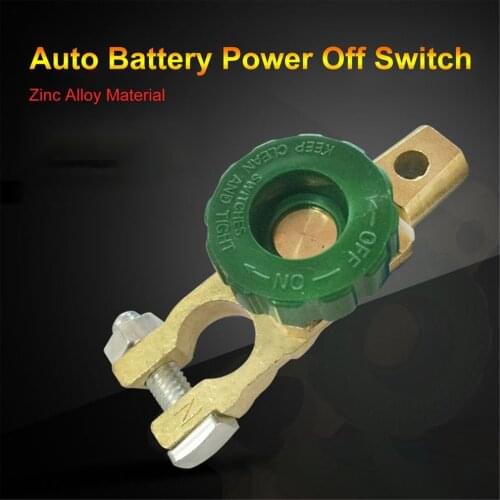 New Universal Car Battery Power Failure Protection Switch RV Car Battery Switch Main Power Switch For Car Auto Interior Parts