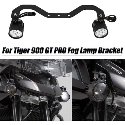 Motorcycle Auxiliary Support Rod Fog lamp Bracket For Triumph Tiger 900 TIGER 900 GT PRO RALLY 2019-2020 Spotlight Bracket Kit