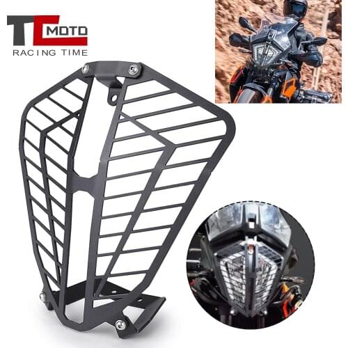 For 790 ADVENTURE 790 Adventure R/ADV 2019 2020 2021 Headlight Protector Guard Grill Grille Cover Motorcycle Accessories