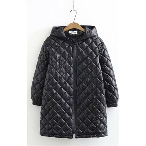 2020 Oversize winter women parka down cotton coat warm hooded outerwear loose plus size 5XL glossy cotton padded jackets KW22