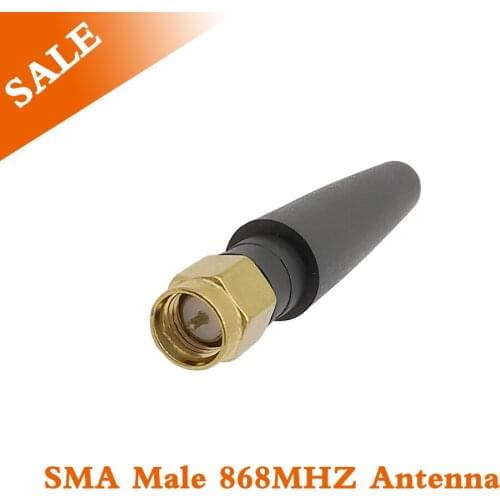 1Pcs MINI Antenna GSM 868/900/915MHz SMA Male Rubber Antenna FM Short Mini Module Antena SMA 915 Omnidirectional Outdoor Antenna