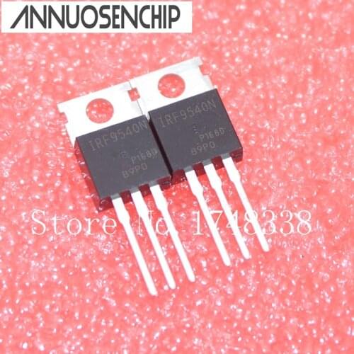 10pcs x IRF9540 IRF9540N IRF9540NPBF P-Channel Power MOSFET 23A 100V TO-220