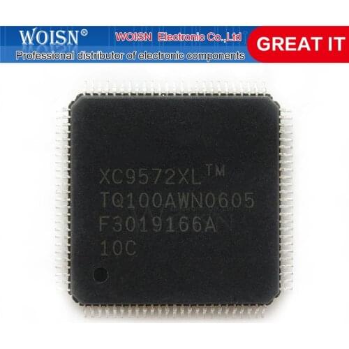 2pcs/lot XC9572XL-10VQG64C XC9572XL-10TQG100C XC9572XL XC9572 QFP-64 QFP-100 new original In Stock