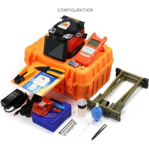 A-80S Orange Automatic Fusion Splicer Machine Fiber Optic Fusion Splicer Fiber Optic Splicing Machine