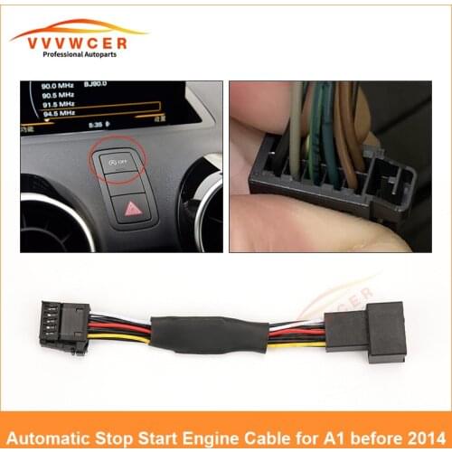 Automatic Stop Start Engine System Off Device Control Sensor Plug Stop Cancel Cable for Audi A1