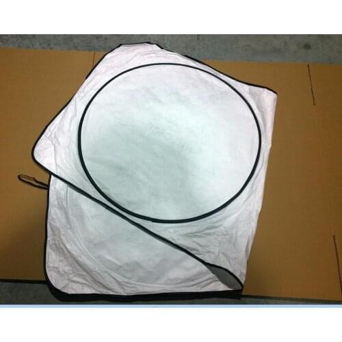 Car Tyvek dupont 150*70 cm foldable portable car front Windshield Sunshades UV protection Sunshade cover