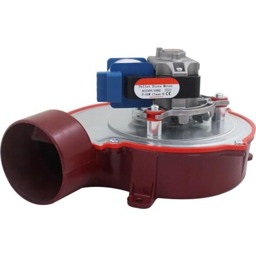 Drum fan for wood-burning biomass pellet heating stove smoke exhaust copper wire fan boiler blower motor 1pc