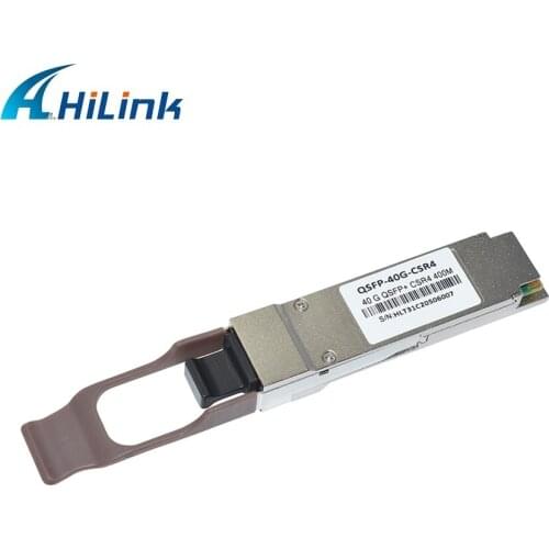 Free shipping! QSFP-40G-CSR4 Compatible 40GBASE-CSR4 QSFP+ 850nm 400m MPO DOM Transceiver Module