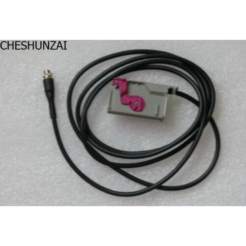 CHESHUNZAI for Audi A3 A4 A6 A8 TT R8 RNS-E hosting the 32-pin AUX 3.5mm audio cable female