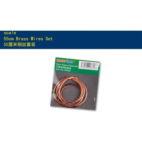 Trumpeter Master Tools 06628 55cm Brass Wires set(Include two types,as picture)
