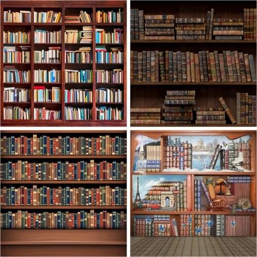 Yeele Customized Backdrop for Photography Library Book Shelf Photo Background Booth Studio Back to School fond photographie