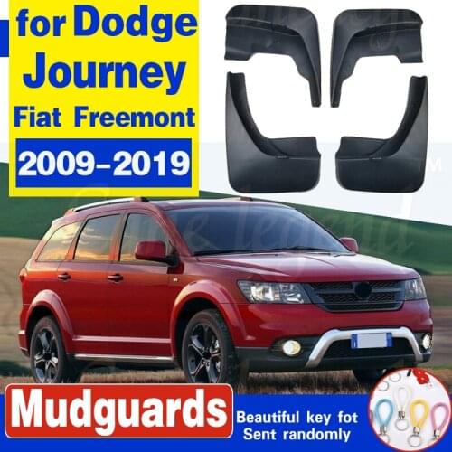 Set Molded Car Mud Flaps For Dodge Journey Fiat Freemont Mudflaps Splash Guards Mud Flap Mudguards 2011 2012 2013 2014 2015 2016