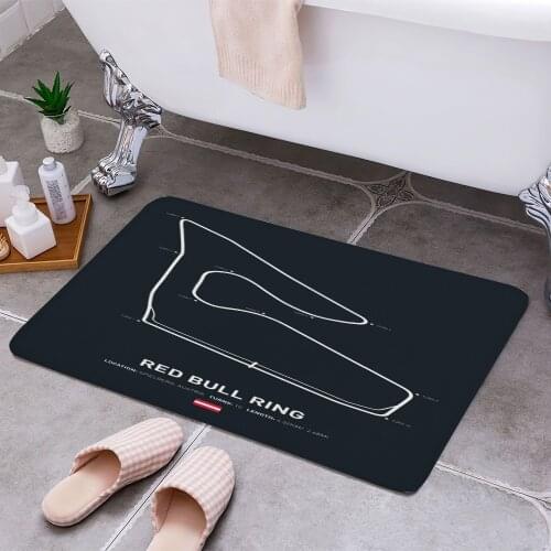 Red Bull Ring Carpet Areas Rug Non-slip Floor Mat Rug 3D Printing Living Room Bedroom Door Mat Home Decoration
