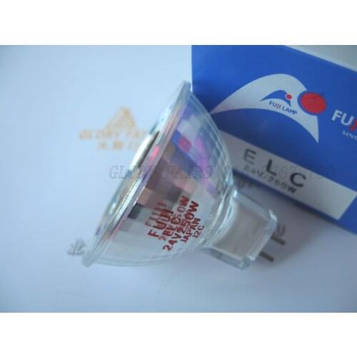 FUJI Lamp ELC 24V250W,faceted reflector halogen lamp,fiber optic light source,surgical endoscope,printer enlarger,24v 250w bulb