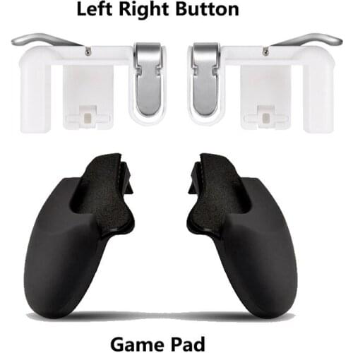 Mobile Game Fire Button Aim Key Smart phone Mobile Gaming Trigger L1R1 Shooter Controller for PUBG Rules of Survival