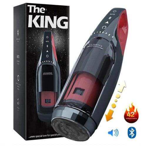 Male Masturbator Automatic Telescopic Rotation vagina Bluetooth Voice Pussy Sex Toys Intimacy Goods For Adult Masturbation Cup