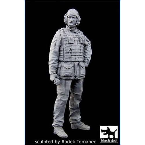 1:35 German tank crew in Afghanistan AA