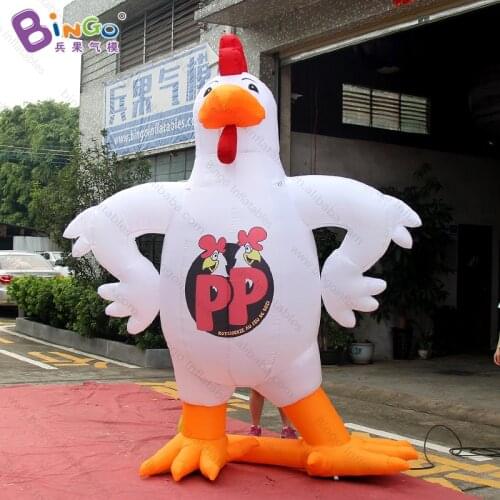 Customized 10 feet height inflatable cock / inflatable big cock cartoon / 3 meters tall airblown cock for decoration toys
