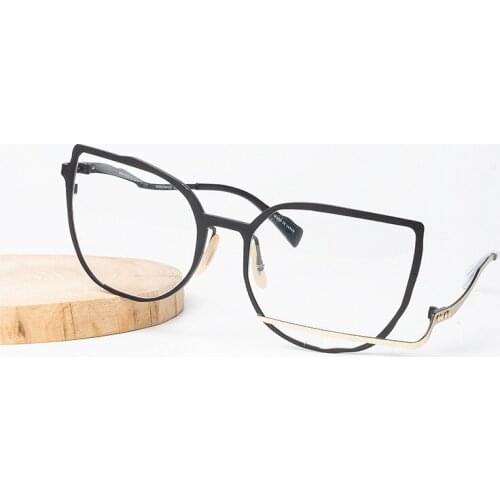 The new Maruyama Zhenghong glasses cat glasses irregular macro scrub color can be matched with myopia eye rack
