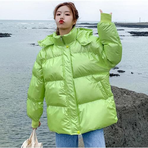 Autumn Winter Parka Women Coat 2019 Female Winter Short Bread Jacket Coat Women Parkas Warm Casual Oversize Thick Loose Overcoat