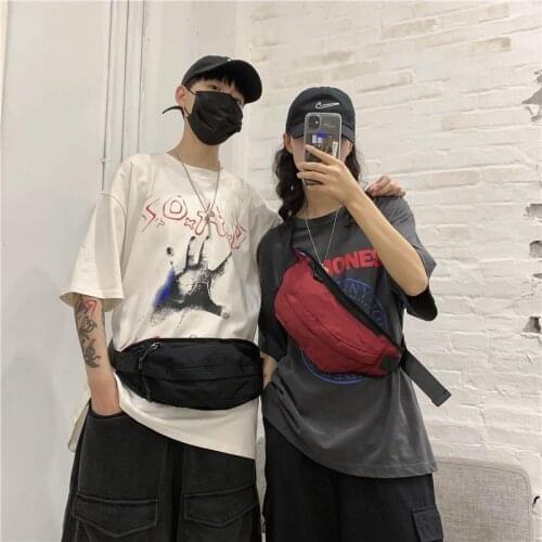 Casual Waist Bags Chest Bag Men Fanny Pack Nylon Waterproof Travel Pouch Men Belt Pack Crossbody Bags Fashion Male Waist Pack