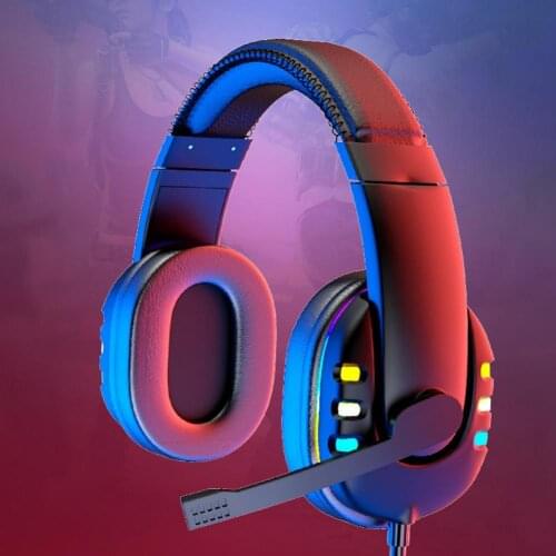 AK47 Earphone Wired Noise Reduction Luminous Dynamic Headphone for Phone