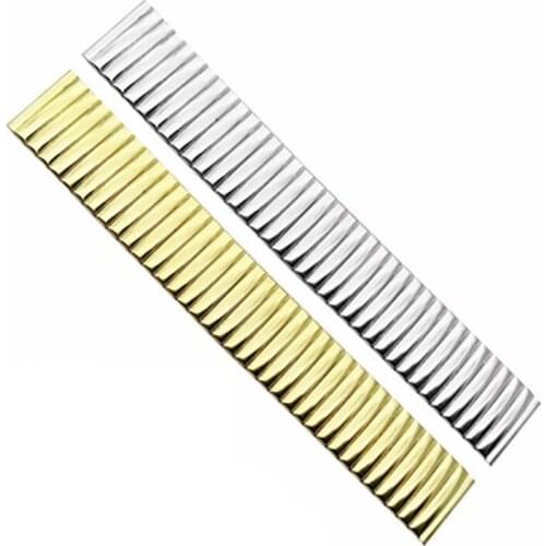 New 1PCS 12mm 14mm 16mm 18mm 20mm 22mm stainless steel watch band watch straps watch part Elastic strap