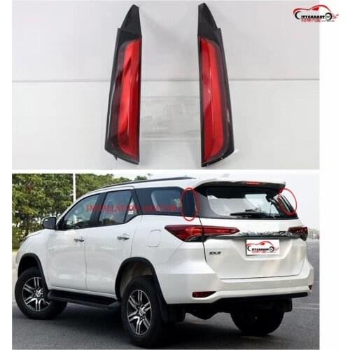 Citycarauto rear tail lamp REAR braket lights warning lights LED rear Light fit for TOYTA fortuner LED Rear Lamp +Brake+Park