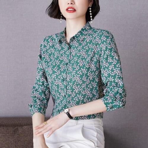 Women clothes Elegant Chiffon turn down collar elegant Ruffled Long sleeve Shirt Office Lady Blouse Tops 2021 Spring New