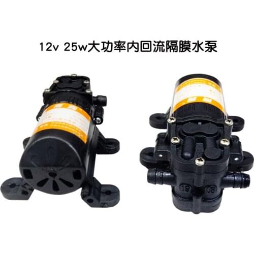 12v Power Spray Pump Car Wash Small Pump Diaphragm Pump Self-Priming Pump Mini Pump DC Water Pump