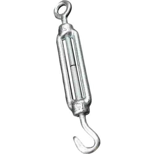 316 Stainless Steel DIN1480 Eye Hook Turnbuckle Wire Rope Cable Tension 6mm