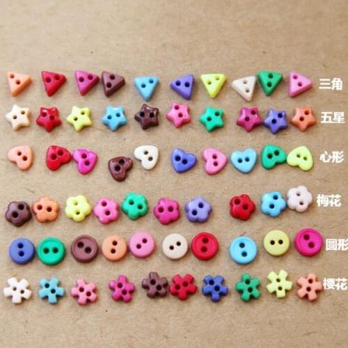 50pcs mix colors blyth doll accessories button 6mm ultra small resin button doll clothes DIY manual available