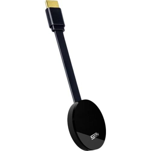 HDMI-Compatible Wireless Display Adapter 5G WiFi 1080P Mobile Screen Mirroring Receiver Dongle to TV/Projector for IOS