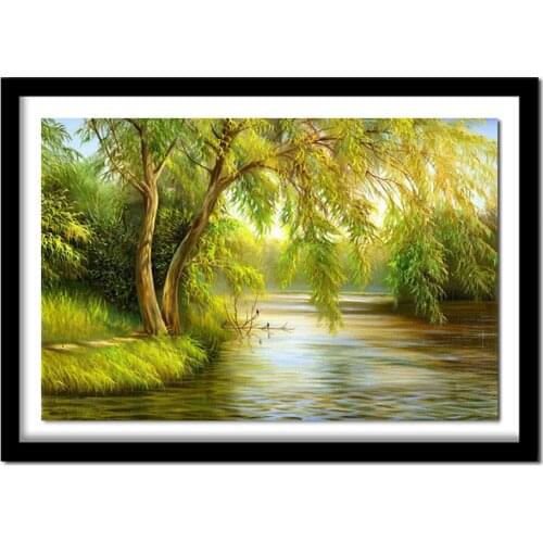 Diamond embroidery full square rhinestones landscape nature Diamond s 5d diy diamond painting crystal Pictures rhinestones