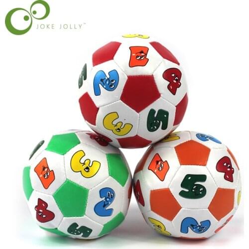 Children Kids Educational Toy Baby Learning Colors Number Rubber Ball Plaything