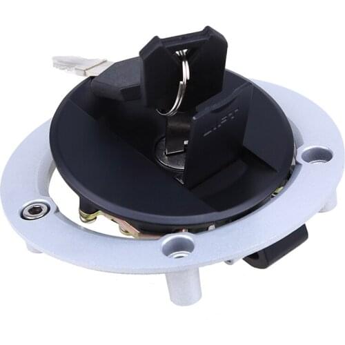 Motorcycle Oil Fuel Gas Tank Cap Cover Dirt Bike Key Locking Covers ATV For Suzuki SV650 2003-2004 SV650S 2005-2008 V-Strom 2015