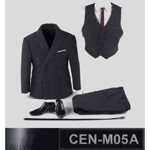 Suit set 3 colors 1:6 Scale Professor gentleman Suit Set for TBLeague Phicen M34 Male Figure Body Toy