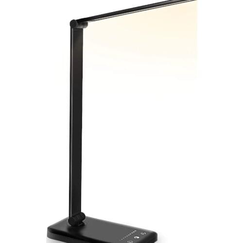 Desk lamp,Eye-caringTable Lamp,Dimmable Bedside lamp with USB Charging Port,,Touch Control, for Home,Office,Bedroom,Reading,Work