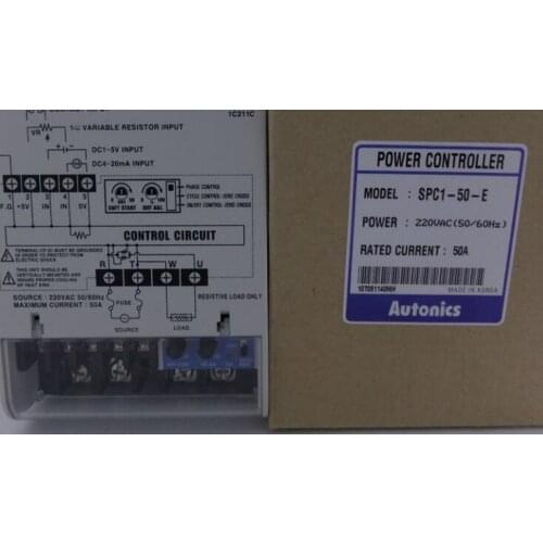 [Original authentic] Autonics power controller SPC1-35-E SPC1-50-E Korea native SPC1-50