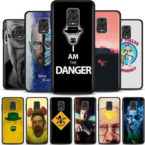 Breaking Bad Silicone Case For Xiaomi Redmi Note 9 8 7 Pro 9S 9T 9C 9i 8T Fundas Bumper Soft Black Cover